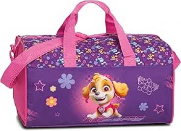Paw Patrol Sporttasche zum Tragen und Umhängen, lila/pink